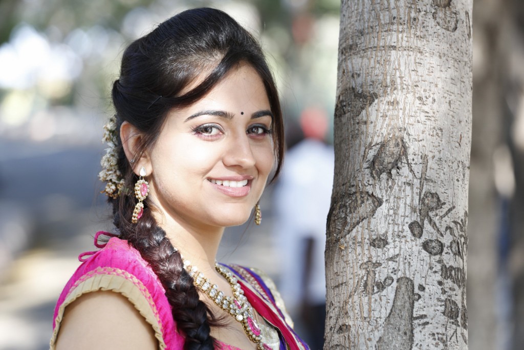 Aksha in Half Saree Photos